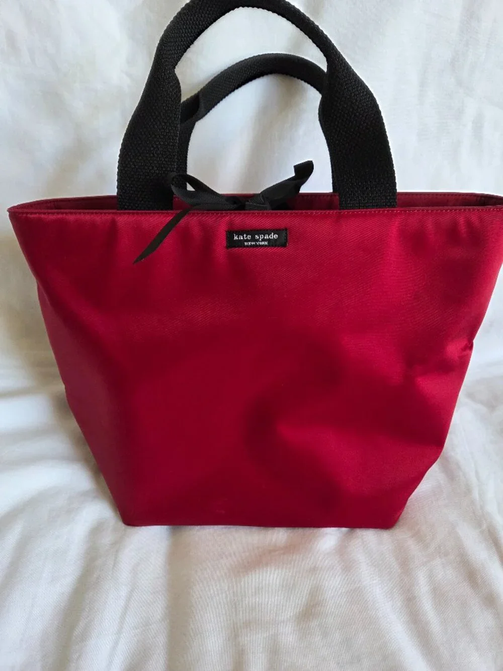 VINTAGE Kate Spade Satin tote bag Y2K